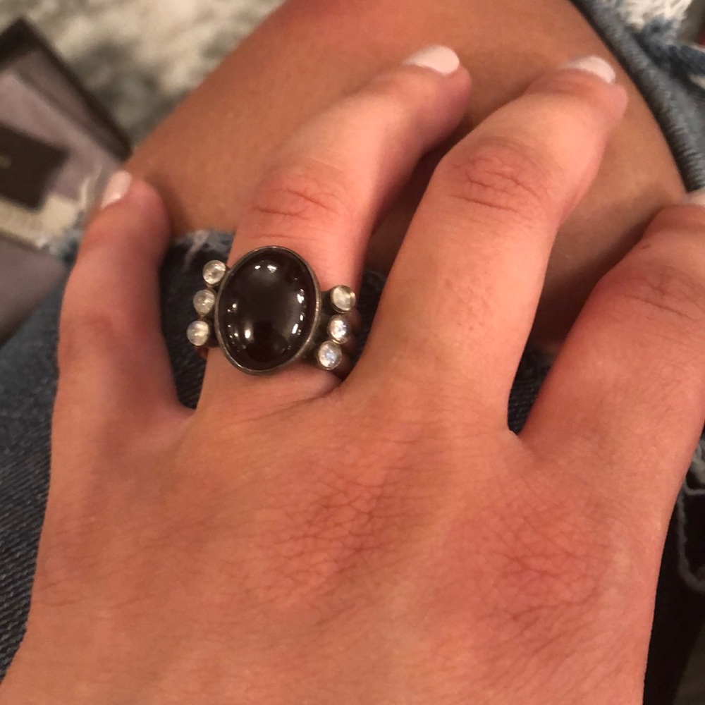 Maroon ring